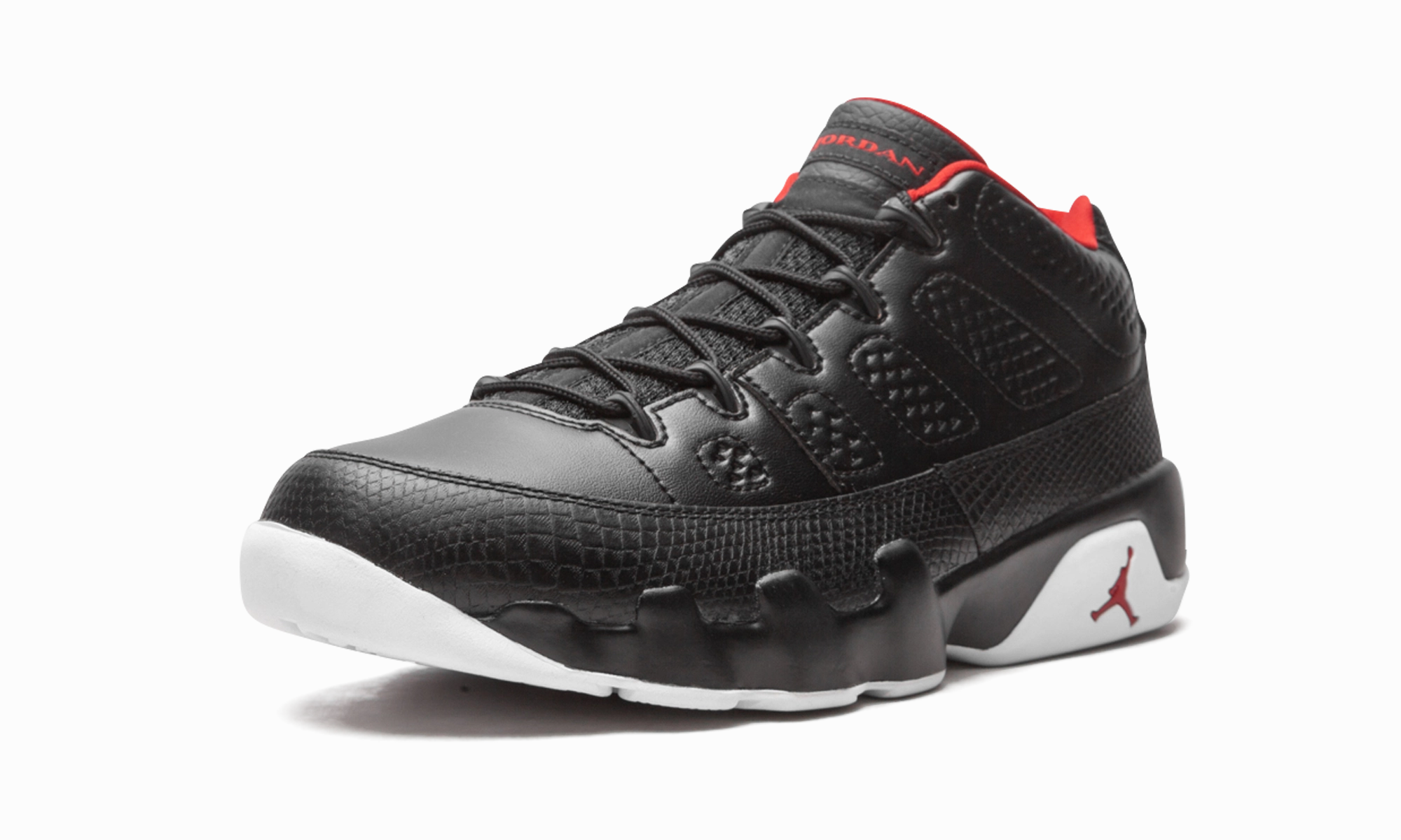 Air Jordan 9 Retro Low "Bred" Lowe Sneakers