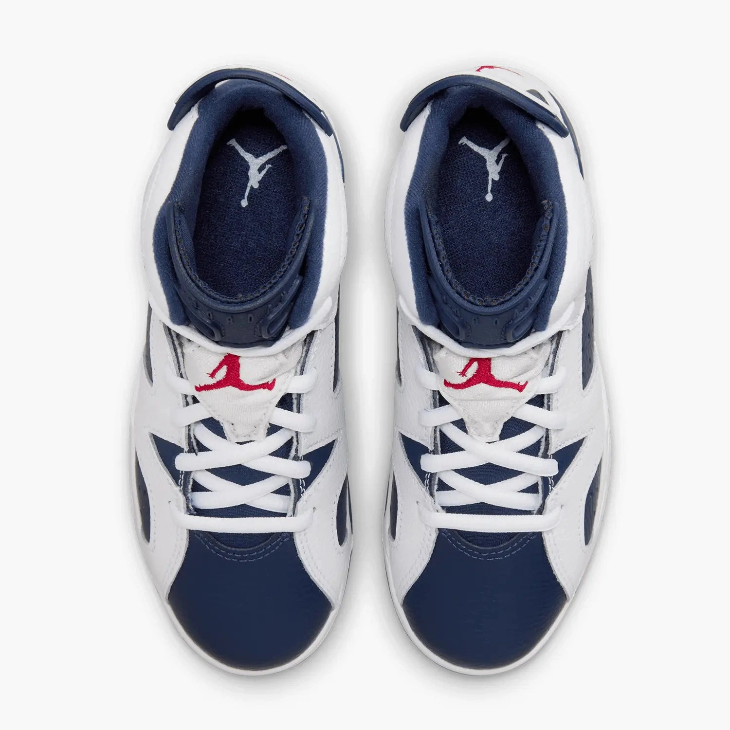 Kid's Air Jordan 6 Retro "Olympics" Pre School Leather Sneakers