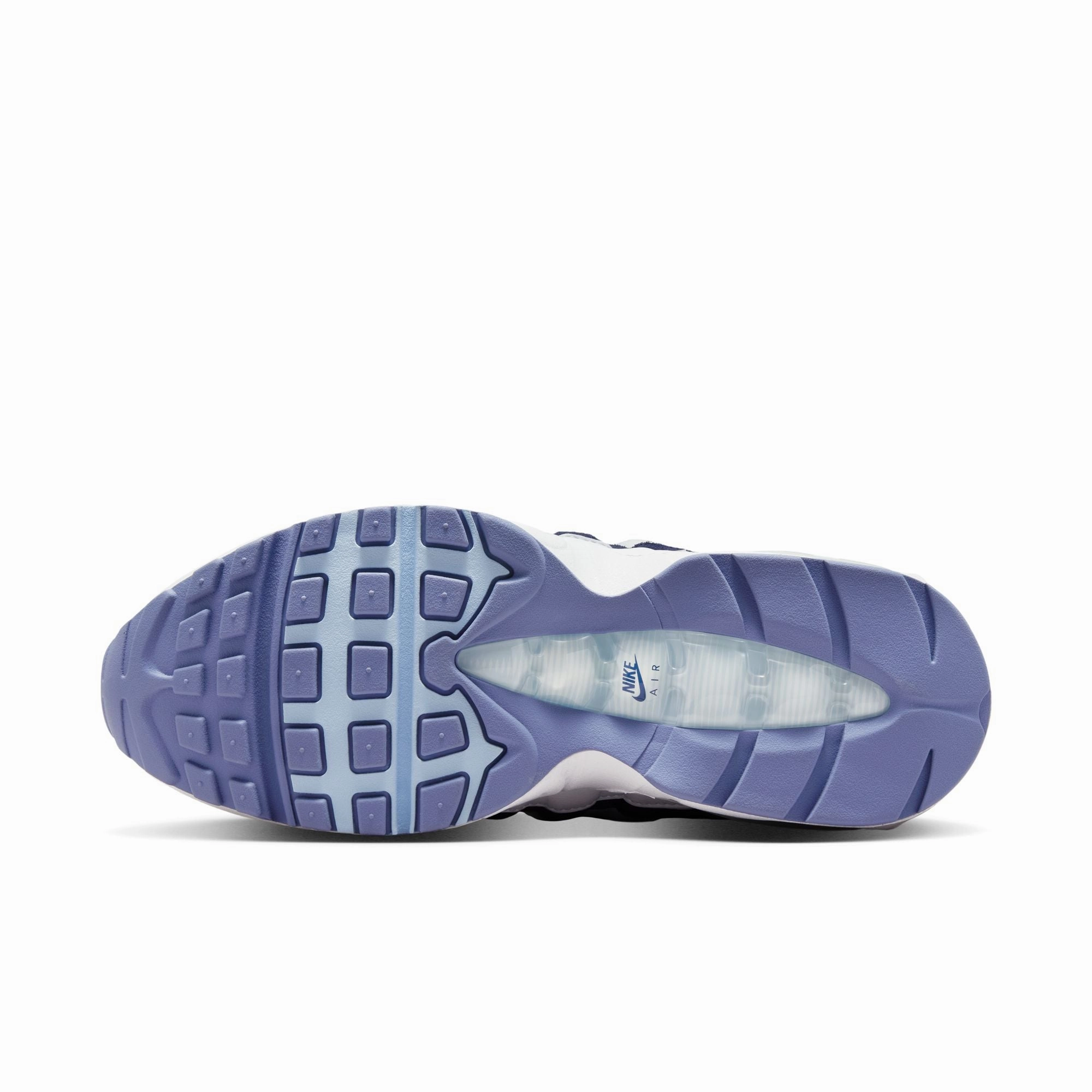 Nike Max Air Tennis Shoes Nike Air Max 95 Women's Shoes Color: White/celestine Blue-world Indigo IB6396-103