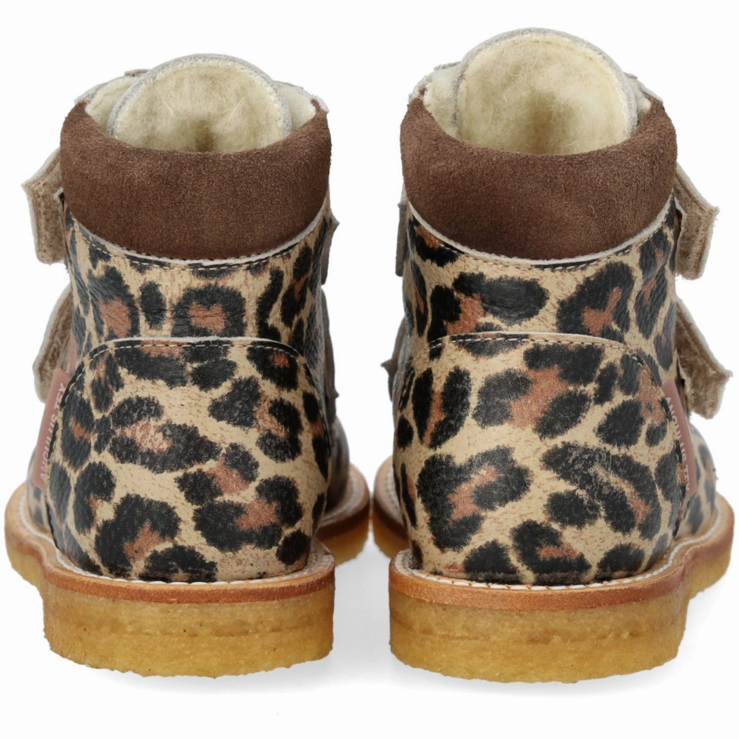 Angulus Beige Leo/Taupe Beginner TEX Boot with Velcro Closure Blacksmith Boots