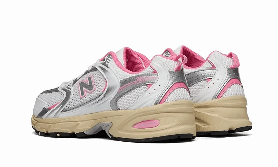 Men's New Balance Baseball Turf Shoes 530 White Pink