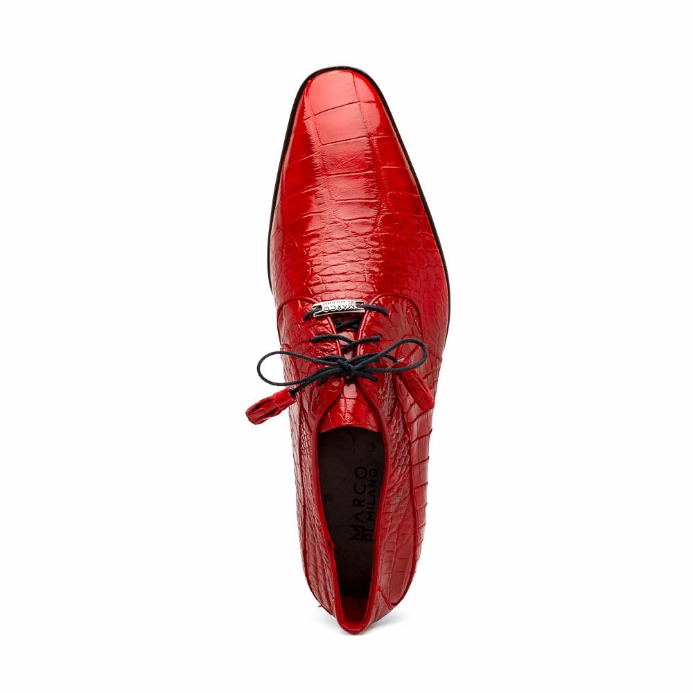 Business Casual Flat Shoes Fitipaldi Red