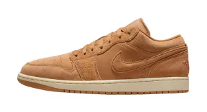 Slip On Sneakers Air Jordan "1 Low SE" M - Flax / Varsity Red Muslin