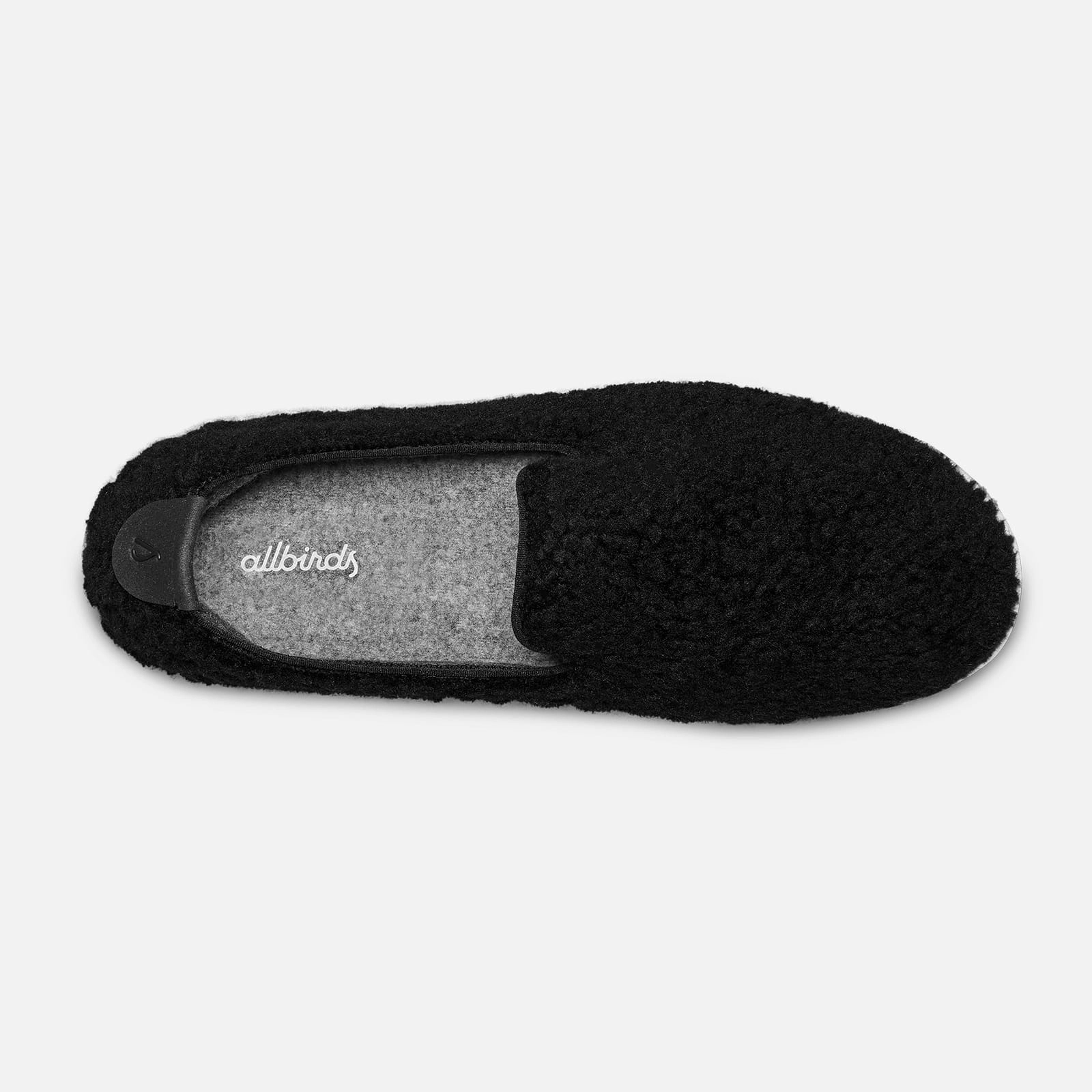 Shoes To Wear Business Casual Allbirds Wool Lounger Fluffs- LIMITED EDITION: Natural Black (Cream Sole)