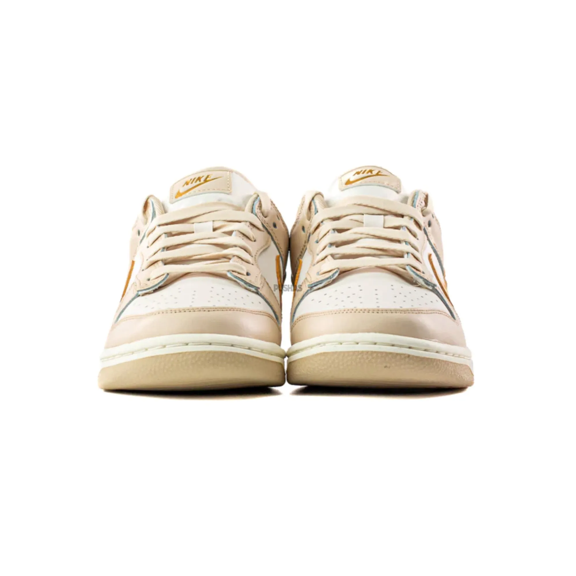 Butterfly Nike Shoes Dunk Low 'Phantom Metallic Gold / Gold Swoosh' W (2022)