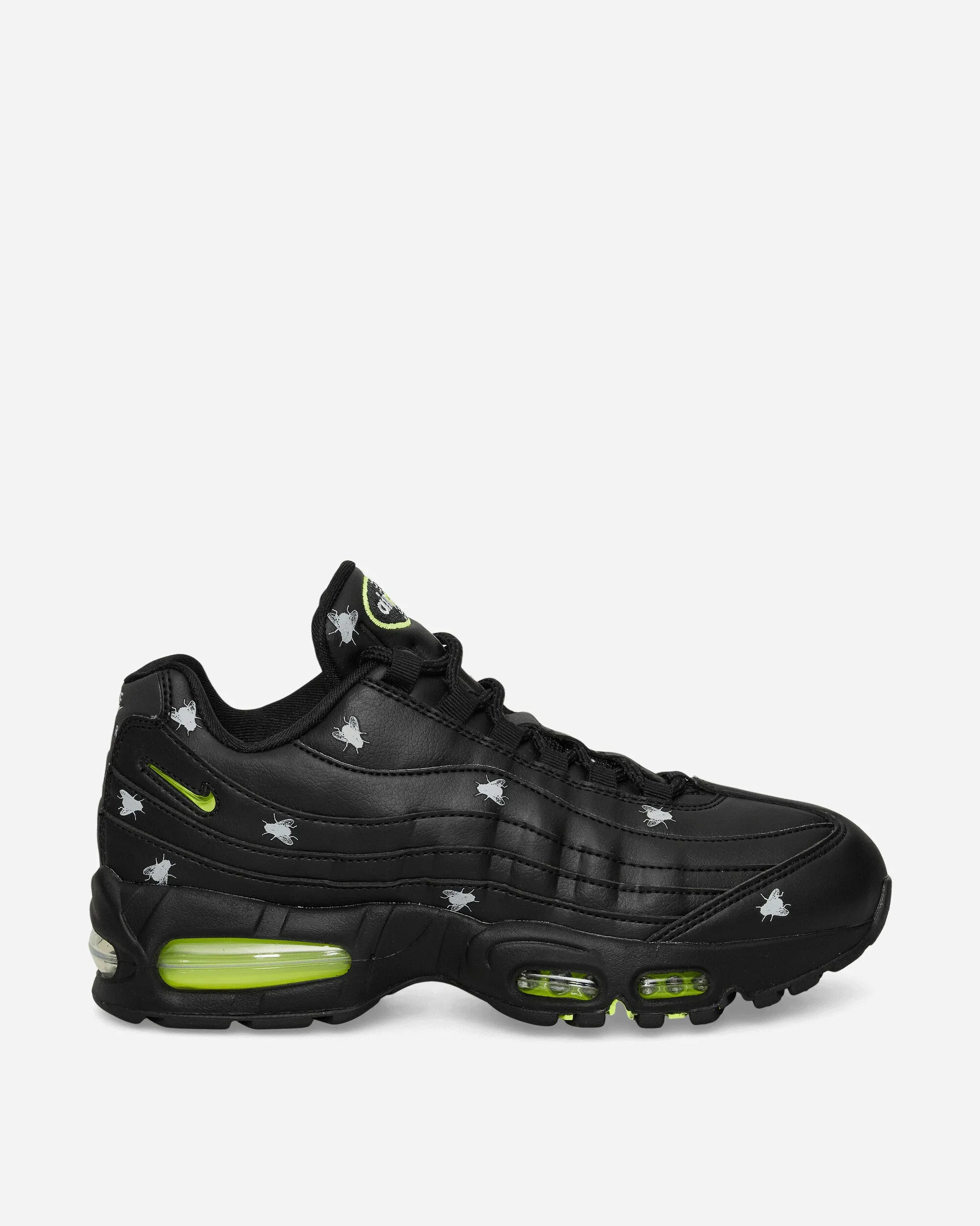 Most Comfortable Nike Running Shoes Air Max 95 Sneakers Neon Yellow / Black