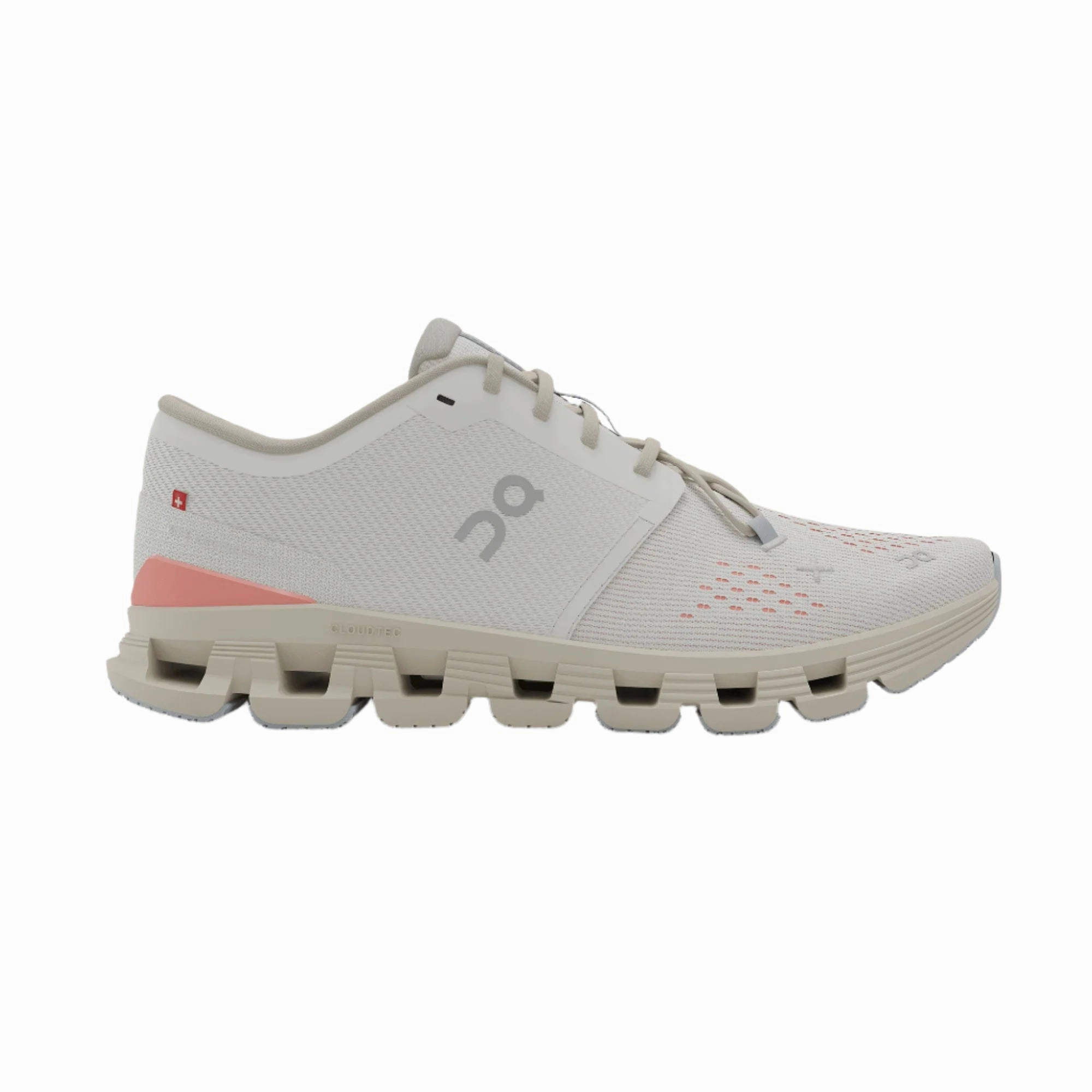 Casual Shoes Matalan Women's Cloud X 4 Ivory/Salmon