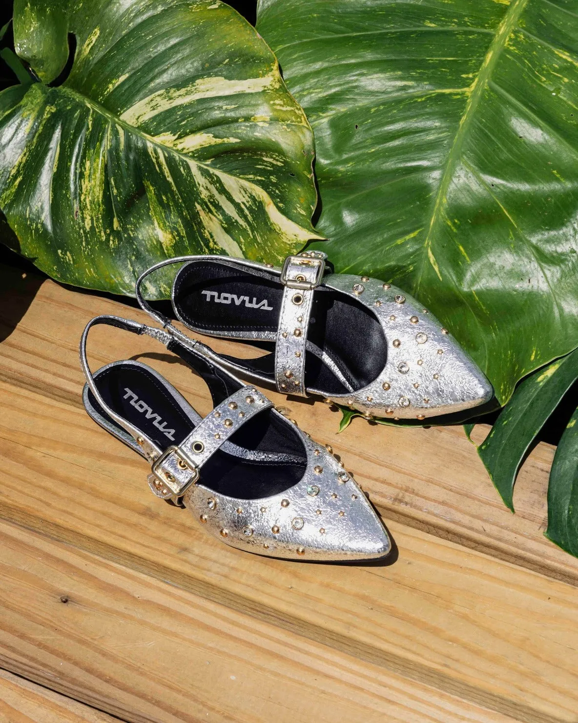 Casual Wear Dress Shoes Elga Silver New Essence