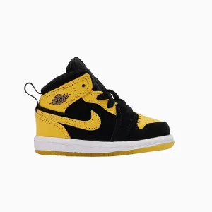 Kid's Air Jordan 1 Mid SE "New Love" Toddlers Pull Sneakers