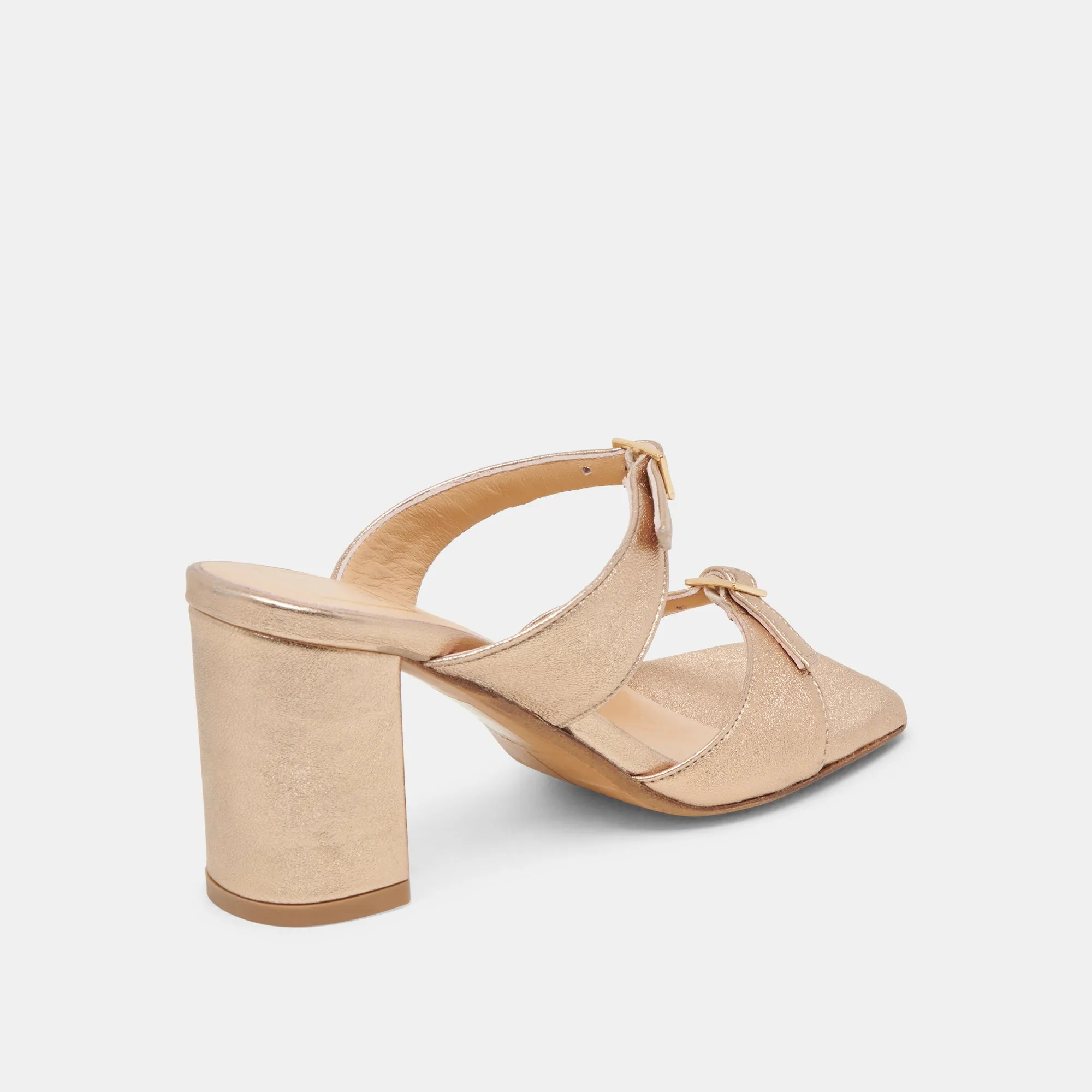 SHANE HEELS GOLD METALLIC LEATHER High Heel Shoe Images