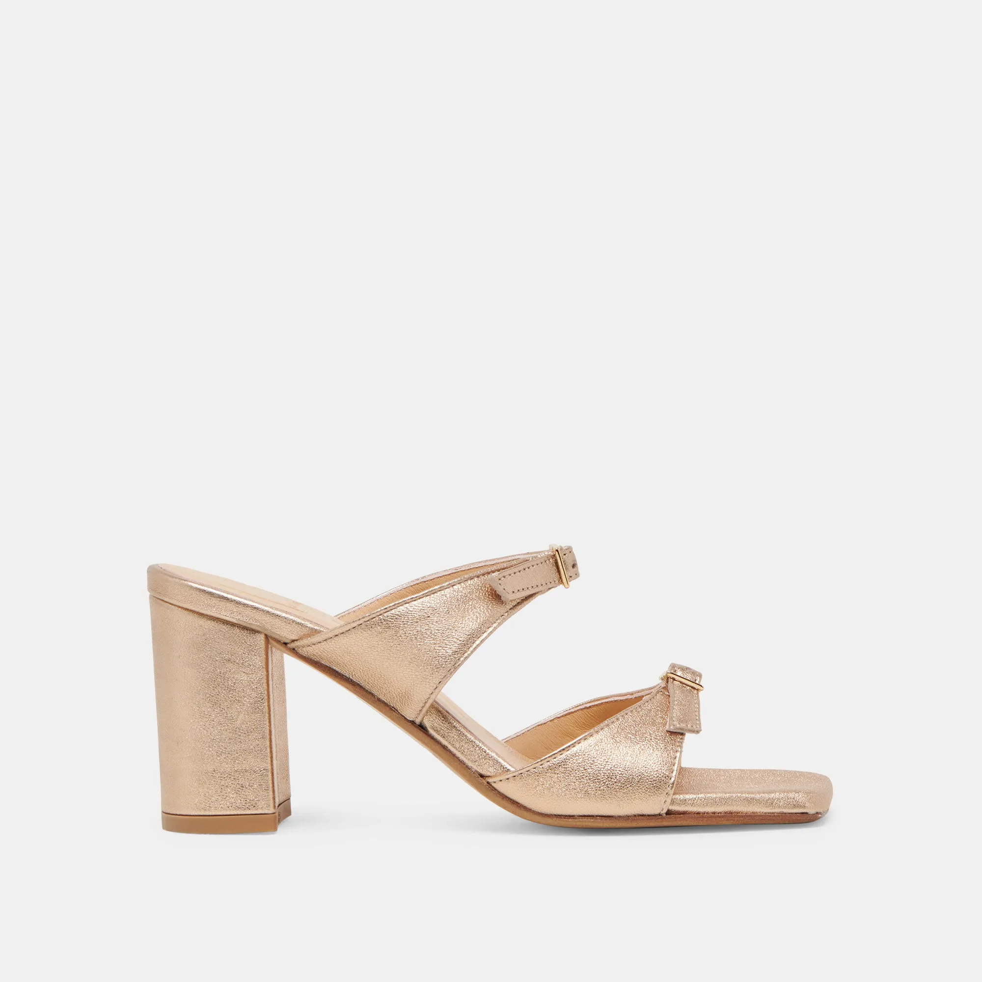 Thin High Heels SHANE HEELS GOLD METALLIC LEATHER