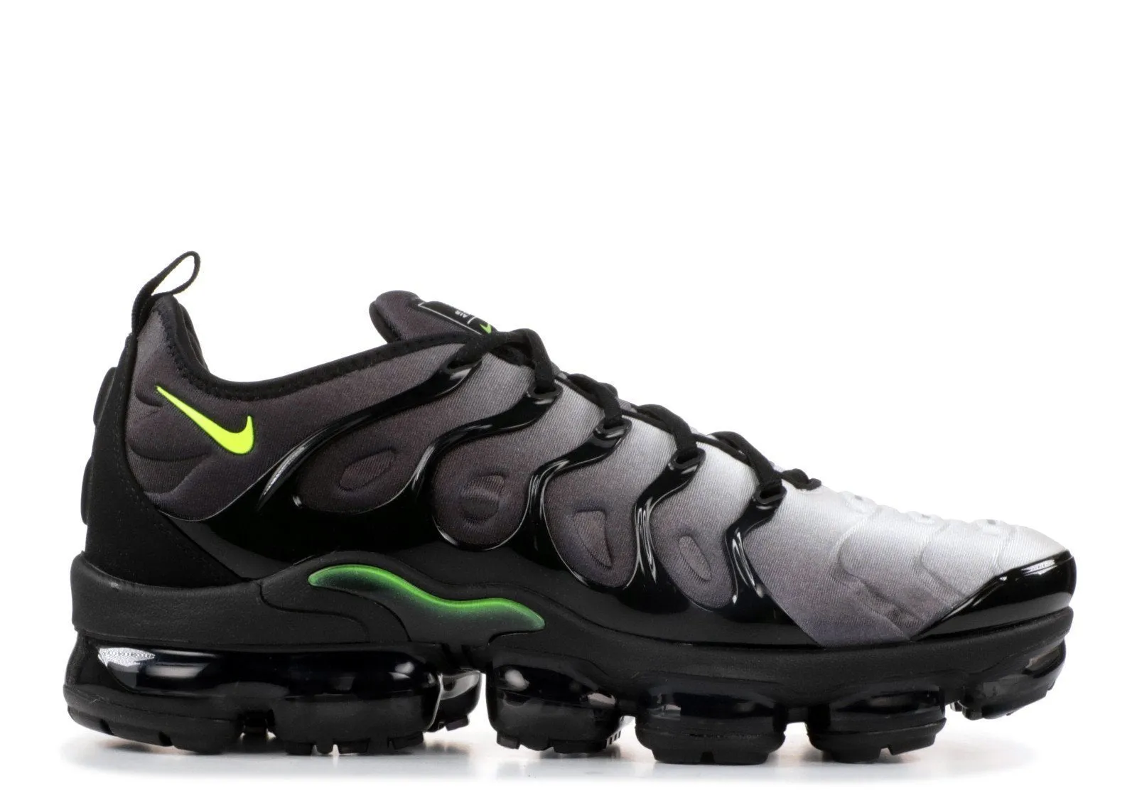 Men NIKE Air VaporMax Plus Neon 95 Black Volt Nike Crossover Shoes