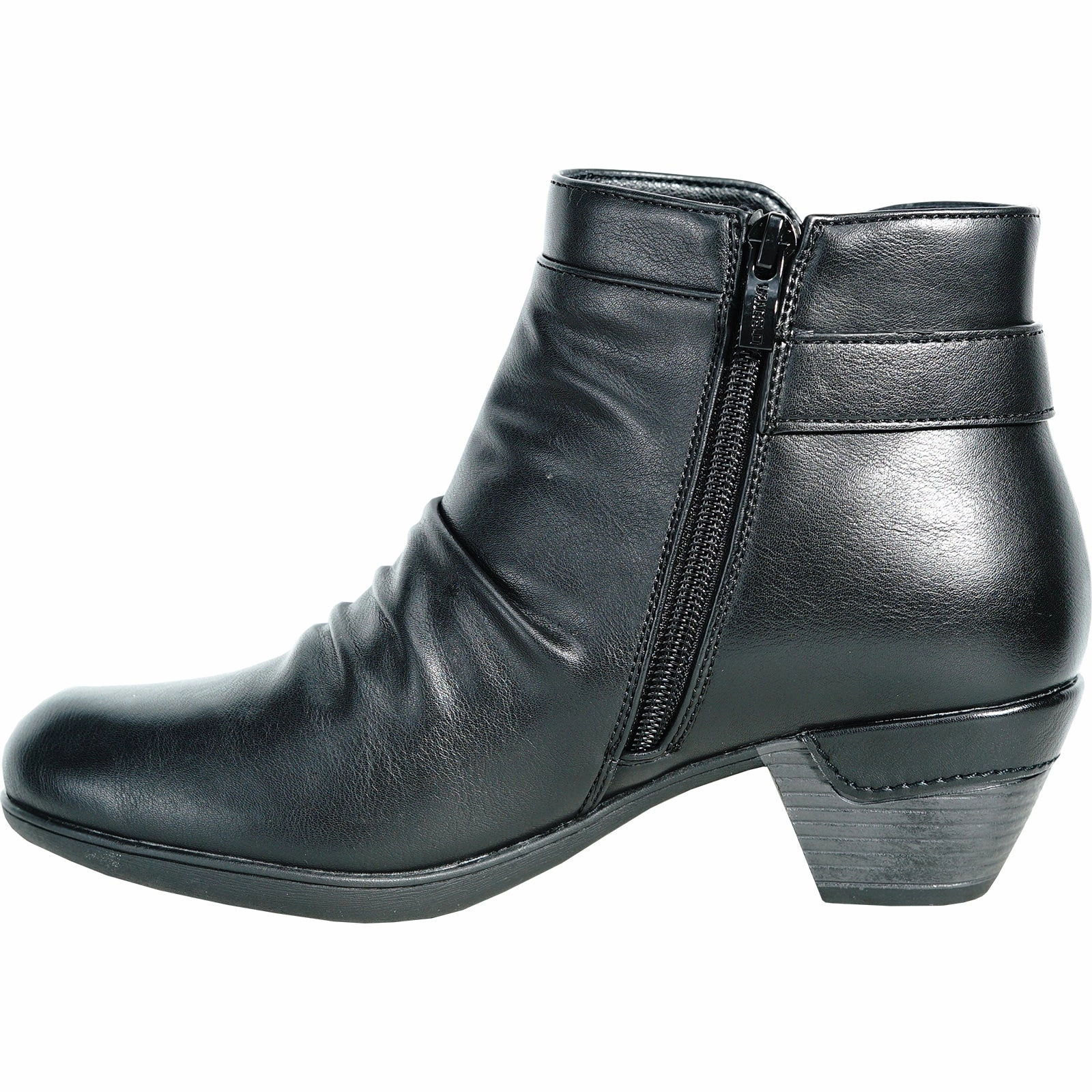 VANGELO Women Boot HF5426 Ankle Dress Boot Black Best Snowboarding Boots