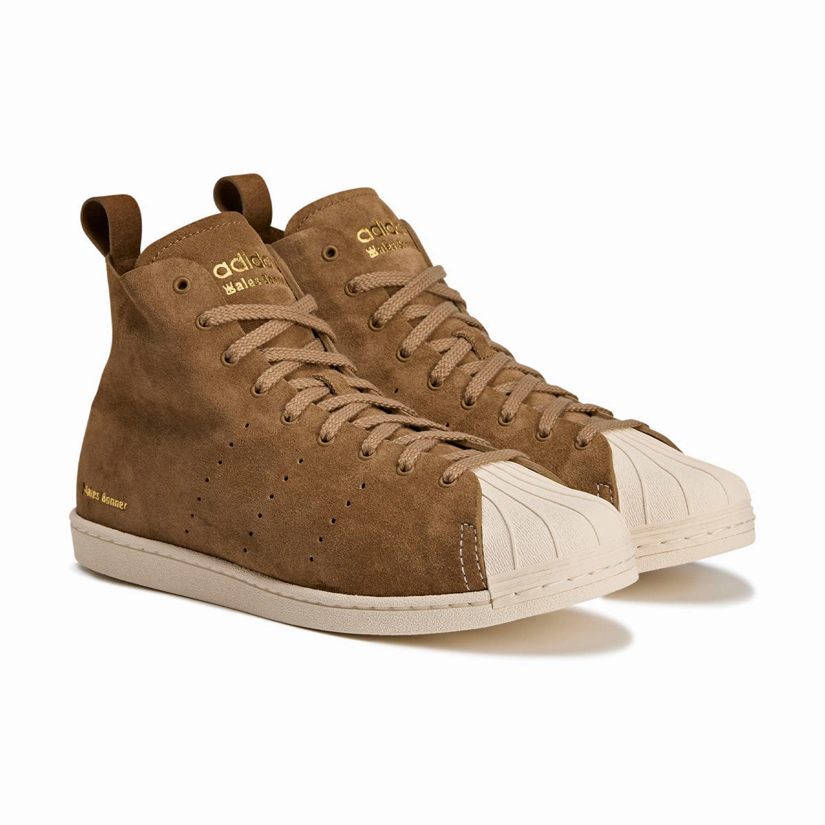   Wales Bonner Superstar Hi 'Brown' Felipe Gustavo Adidas Shoes