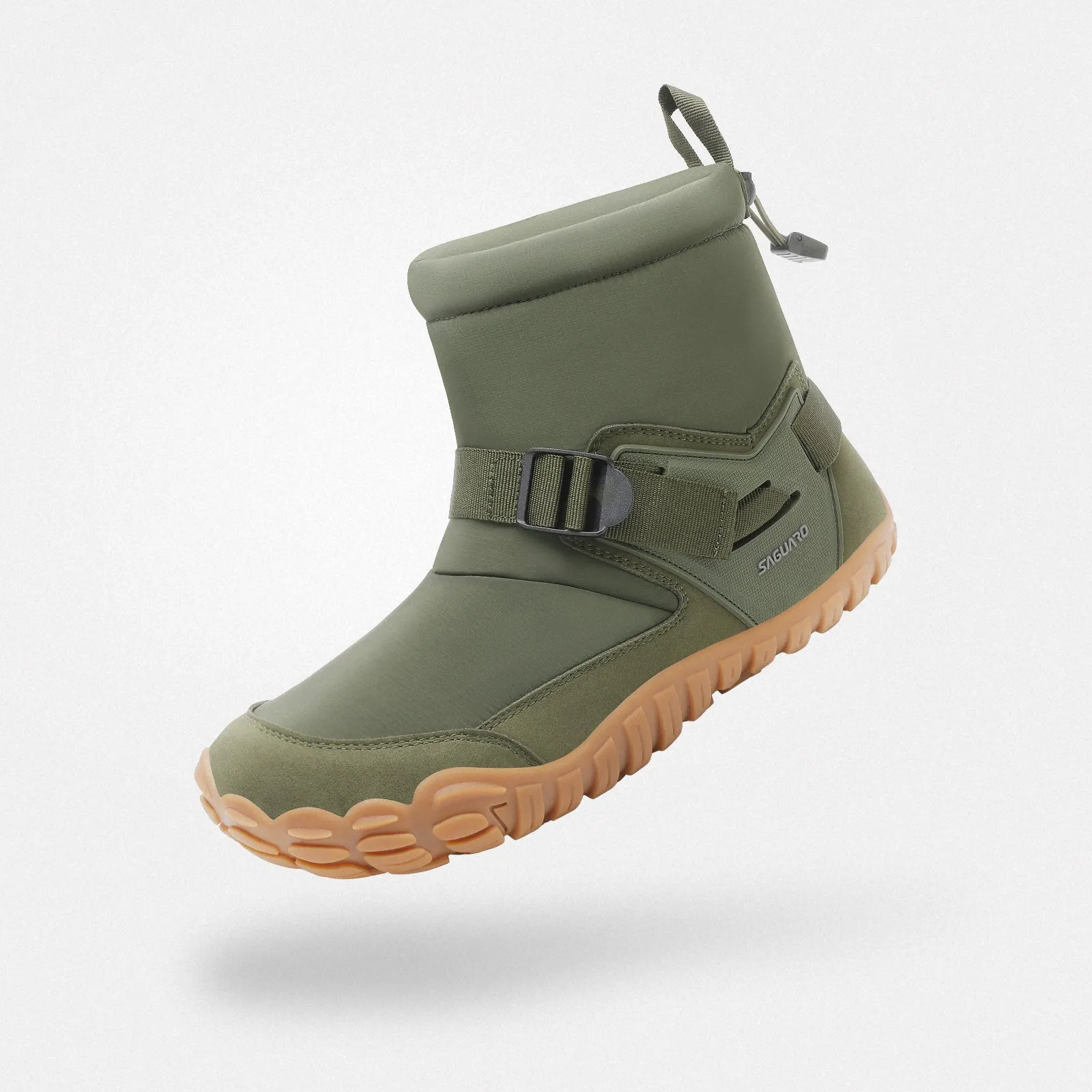 Over The Knee Wedge Boots Puffer  - Winter Barefoot Shoes