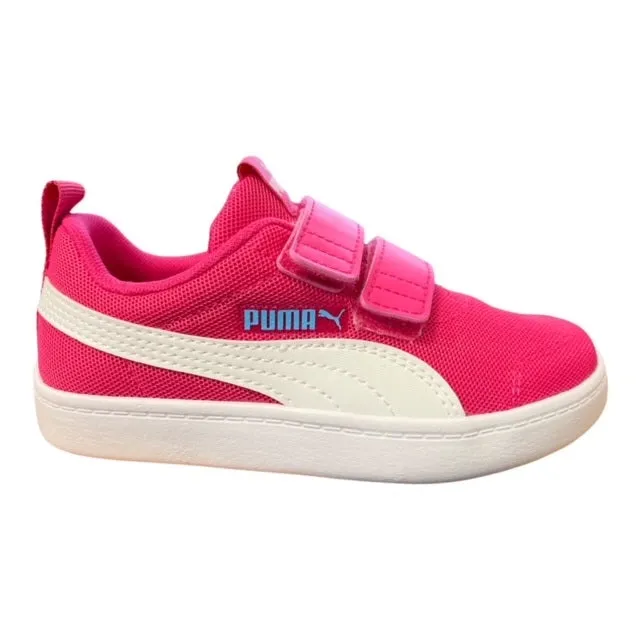 Puma scarpa sneakers con strappo da bambina Courtflex v2 Mesh V PS 371758 11 barbabietola viola bianco Japanese Sneakers Tiger