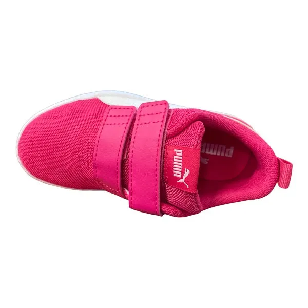 Designer Sneakers Under $300 Puma scarpa sneakers con strappo da bambina Courtflex v2 Mesh V PS 371758 11 barbabietola viola bianco