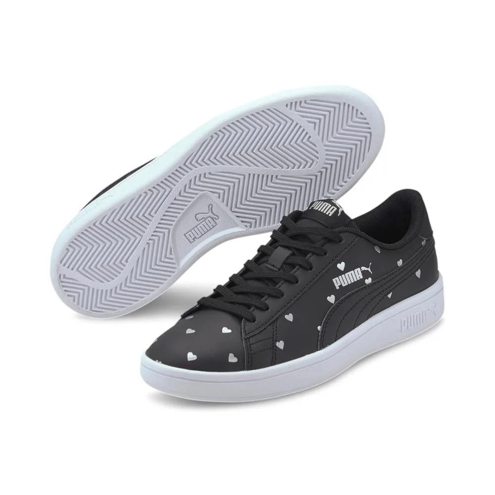 Sneakers With Shorts Puma scarpa sneakers da ragazza Smash v2 L Studs V PS 374843 01 nero