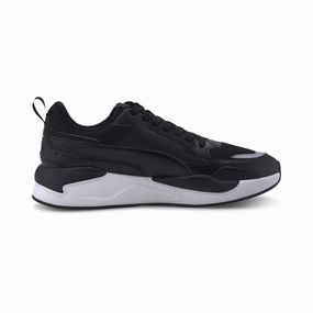 Puma scarpa sneakers da uomo  X-Ray 2 Square 373108 08 nero Tan Slip On Sneakers
