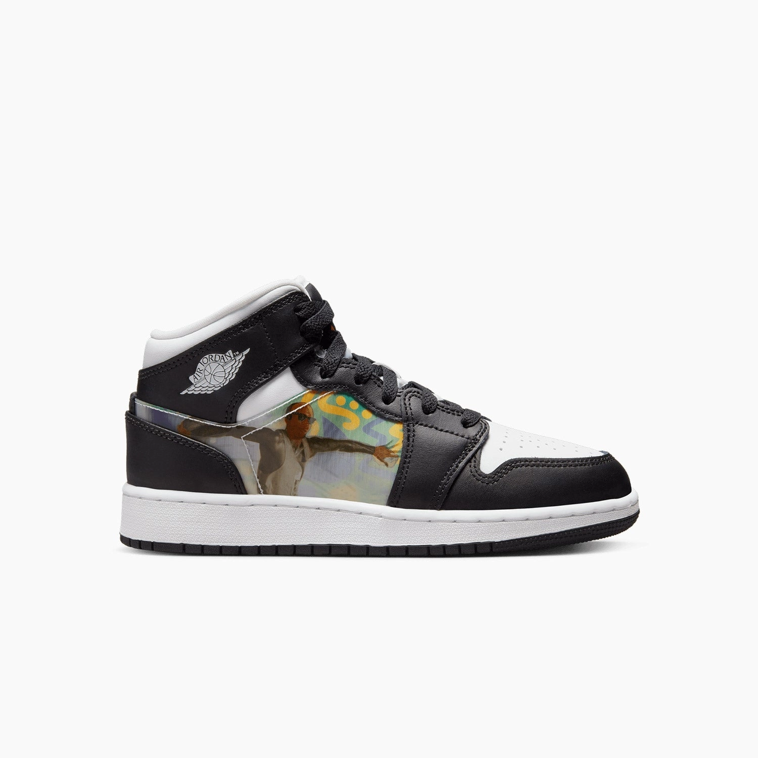 Casual Shoes Sneakers Kid's Air Jordan 1 Mid "Hologram" Grade School