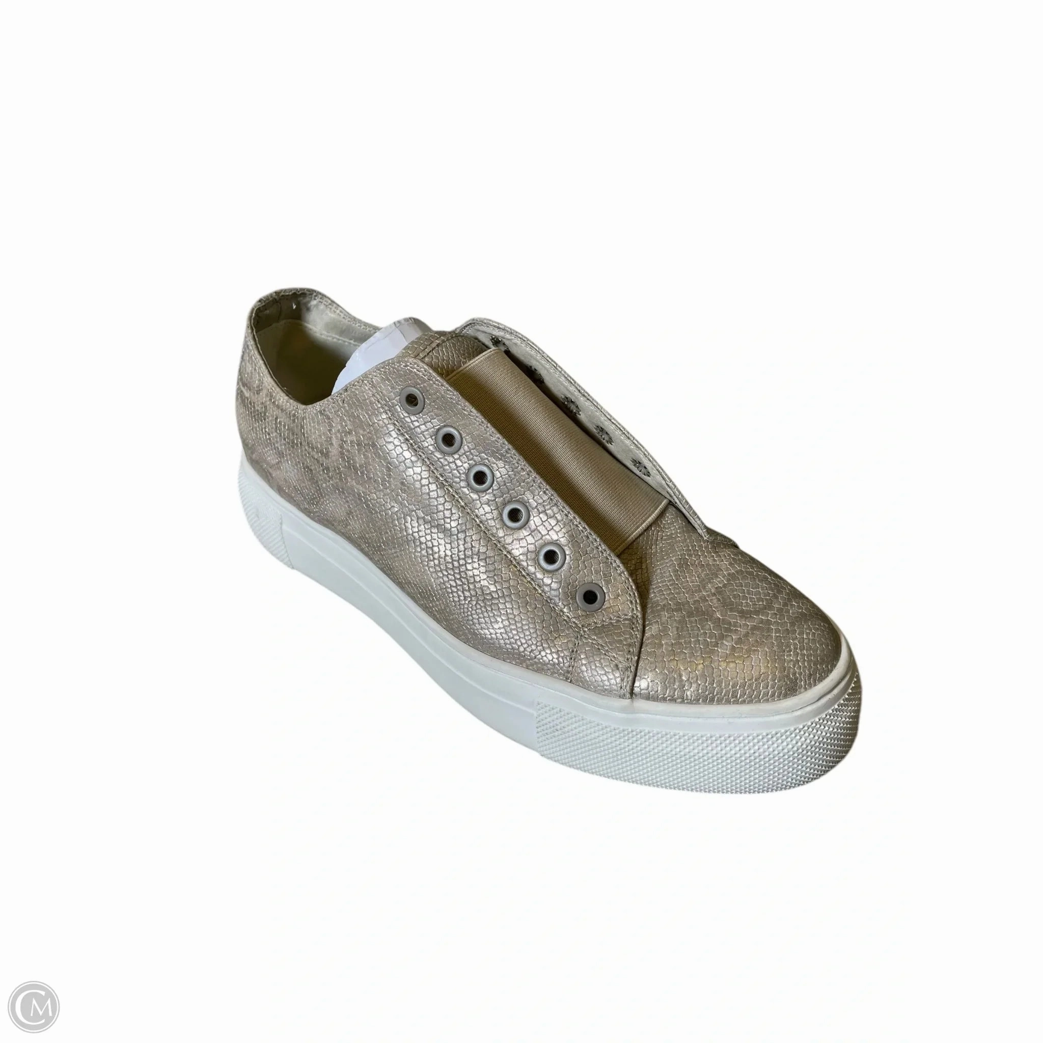 Woodland Corporate Casual Shoes Shoes Athletic By Very Volatile In Gold, Size: 7.5