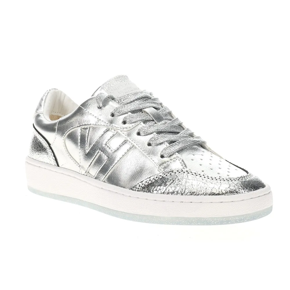 Casual Canvas Shoe Crossword Quick 3 Metallic Slip On Sneakers