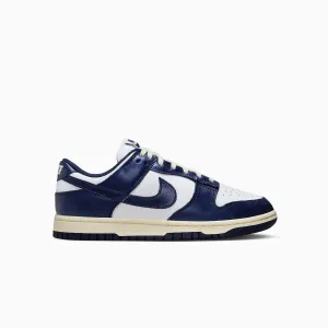 Devin Booker Shoes Nike Women's Dunk Low Premium "Vintage Navy"