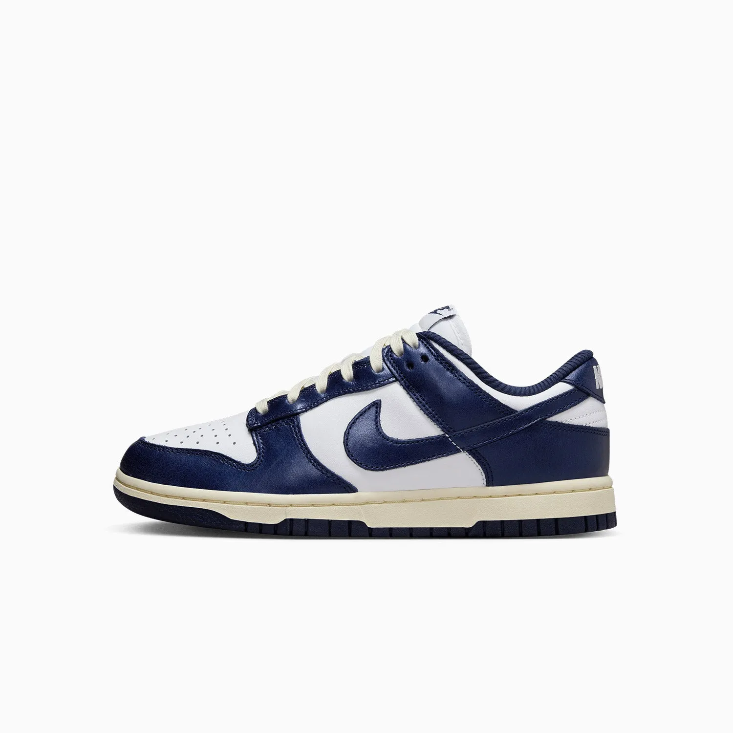 Lebron Nike Shoes Women's Dunk Low Premium "Vintage Navy"