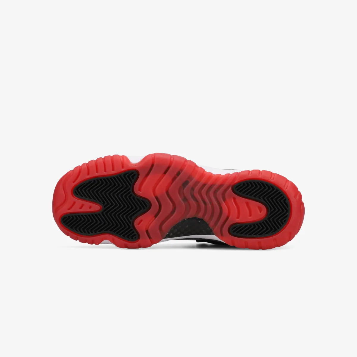 NIKE AIR JORDAN 11 RETRO LOW GS -BRED- Plantar Sneakers