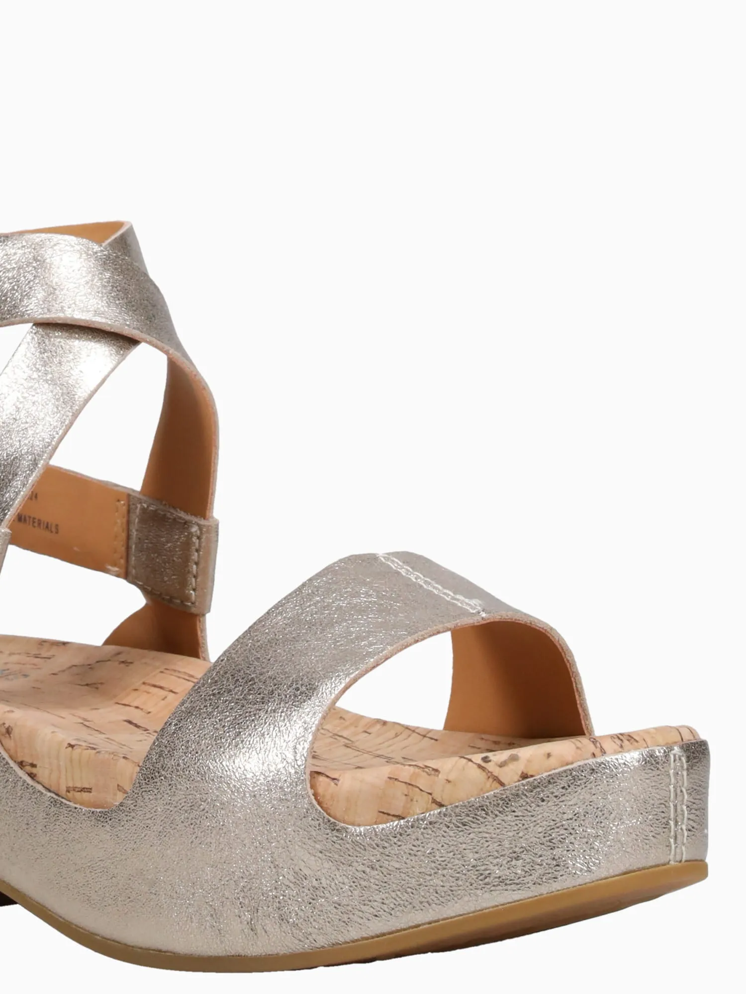 Yadira Gold Metallic Echo Surge Casual Shoes