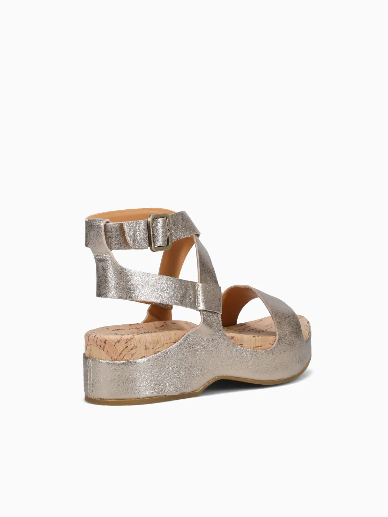 Ecco Slip On Casual Shoes Yadira Gold Metallic