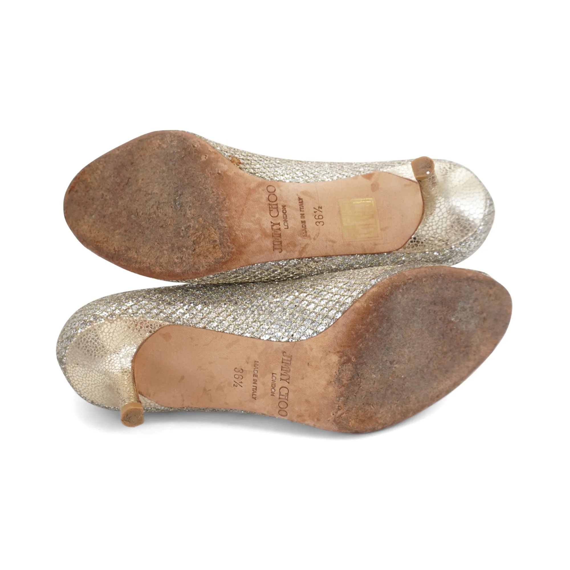 Jimmy Choo 'Isabel' Heels - Women's 36.5 Orthofeet Casual Shoes