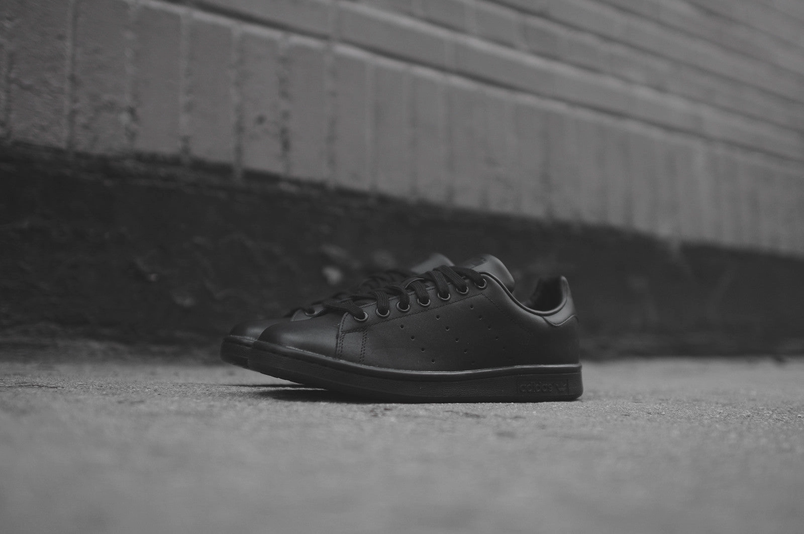adidas Originals Stan Smith - Triple Black Adidas Slip-on Shoes