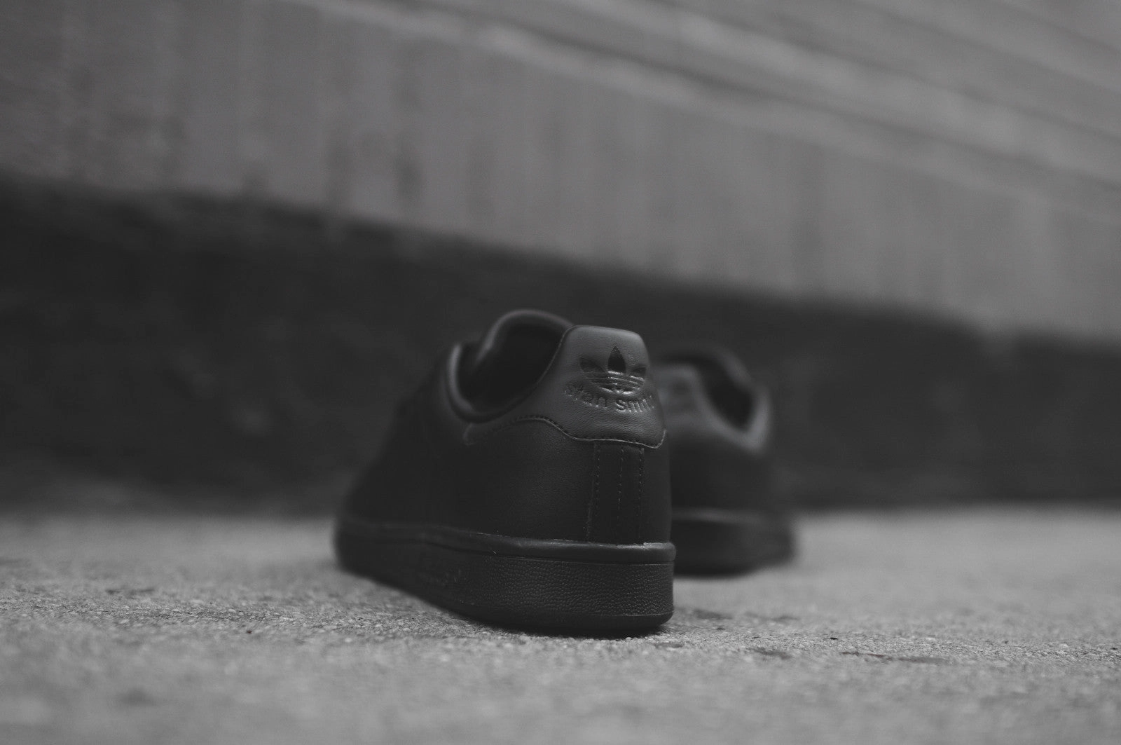 adidas Originals Stan Smith - Triple Black Adidas Trendy Shoes