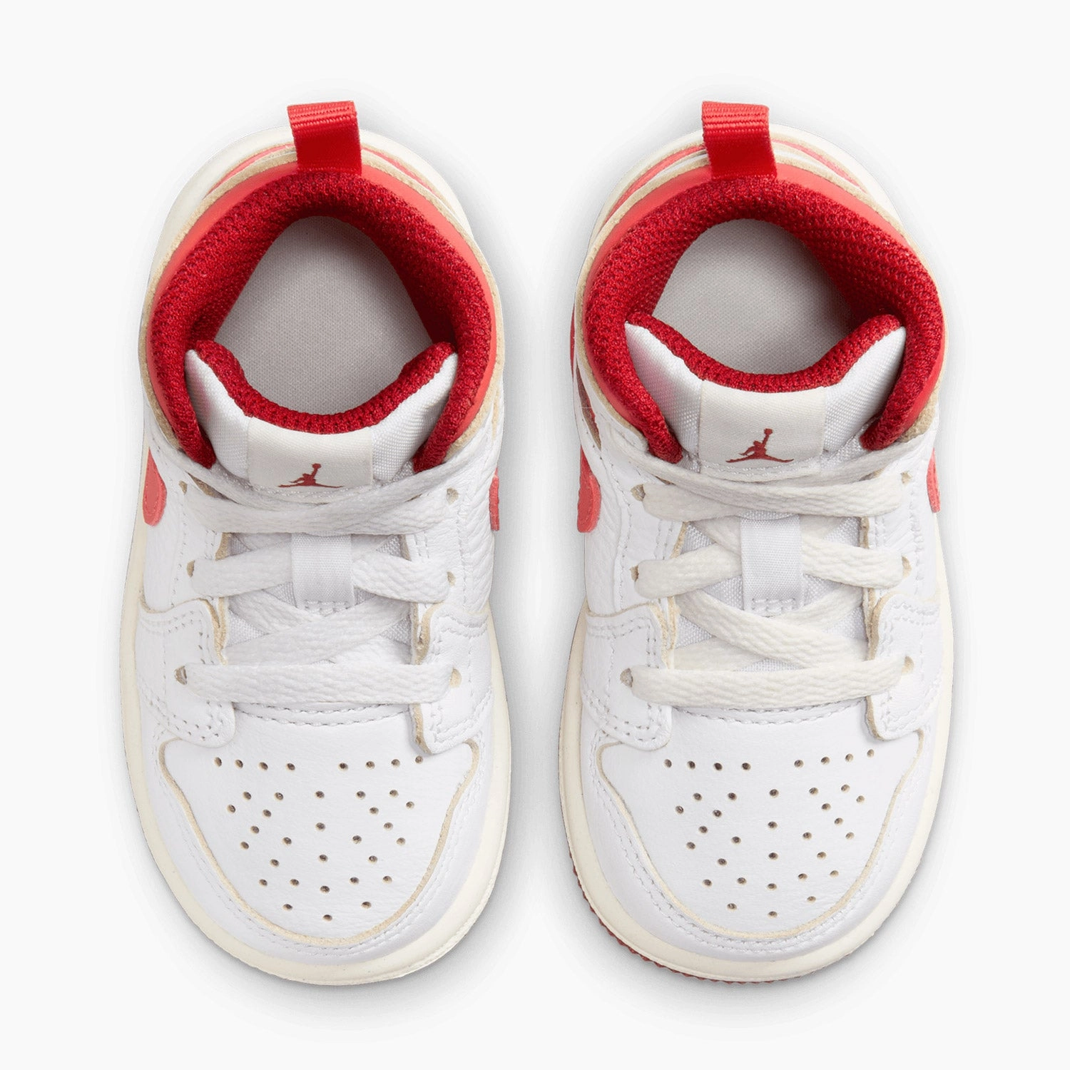 Merrell Sneakers Kid's Air Jordan 1 Mid SE "White Dune Red" Toddlers