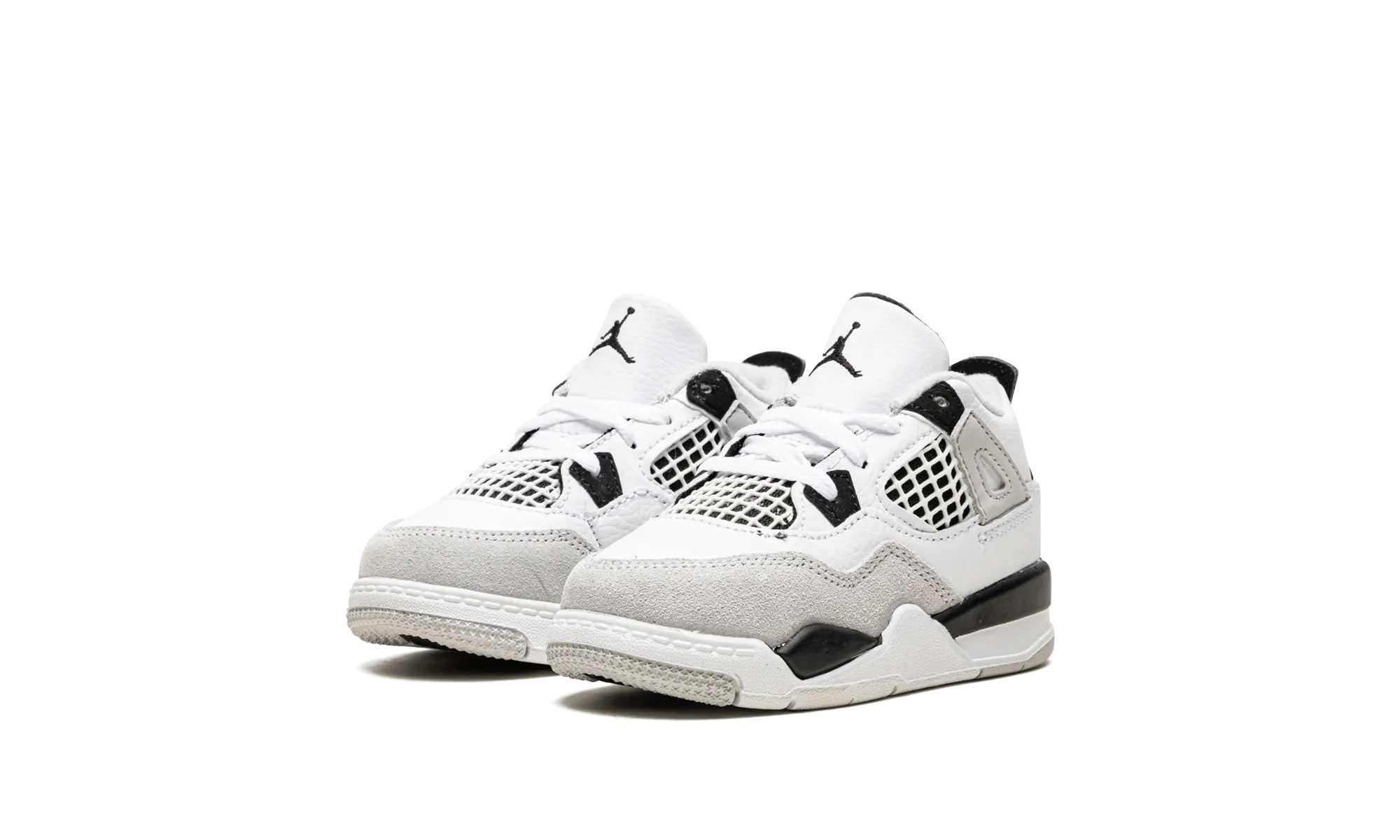 Air Jordan 4 Retro TD "Military Black" Trendy High Top Sneakers