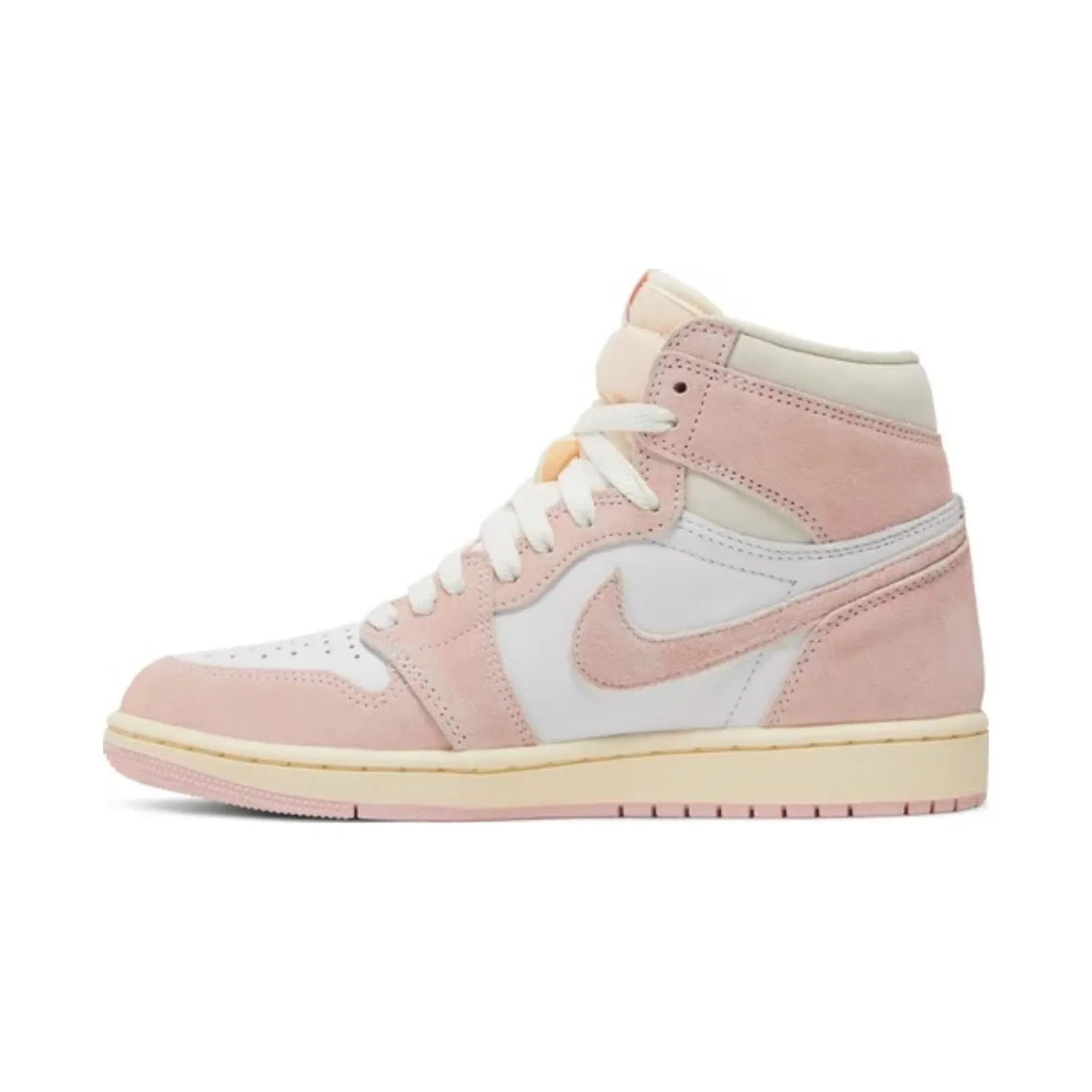 Asics Training Sneakers Women's Air Jordan 1 High, Washed Pink