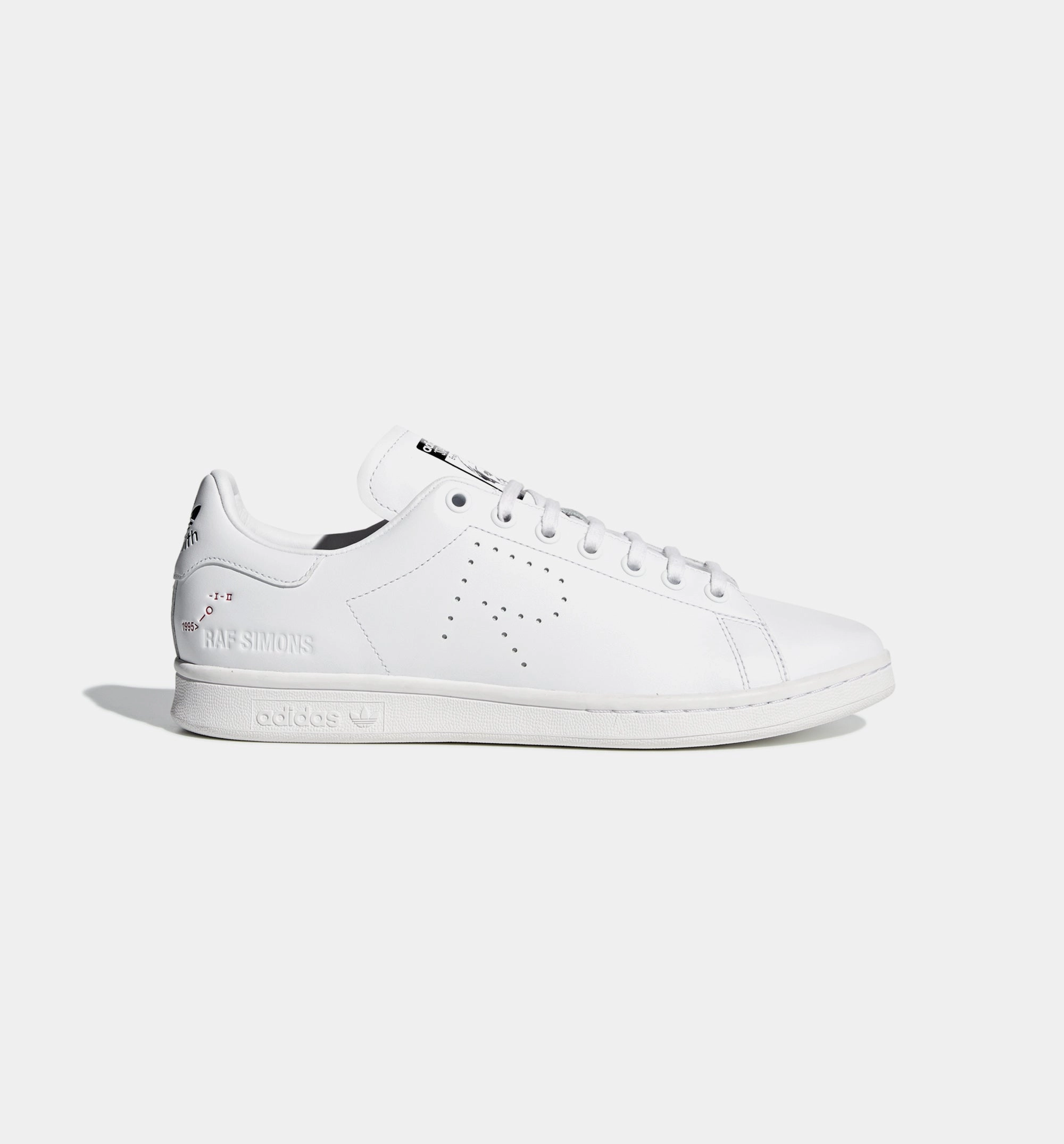 Adidas Galaxy 6 Running Shoes Raf Simons Stan Smith Mens Shoes - Cloud White/Cream White/Core Black
