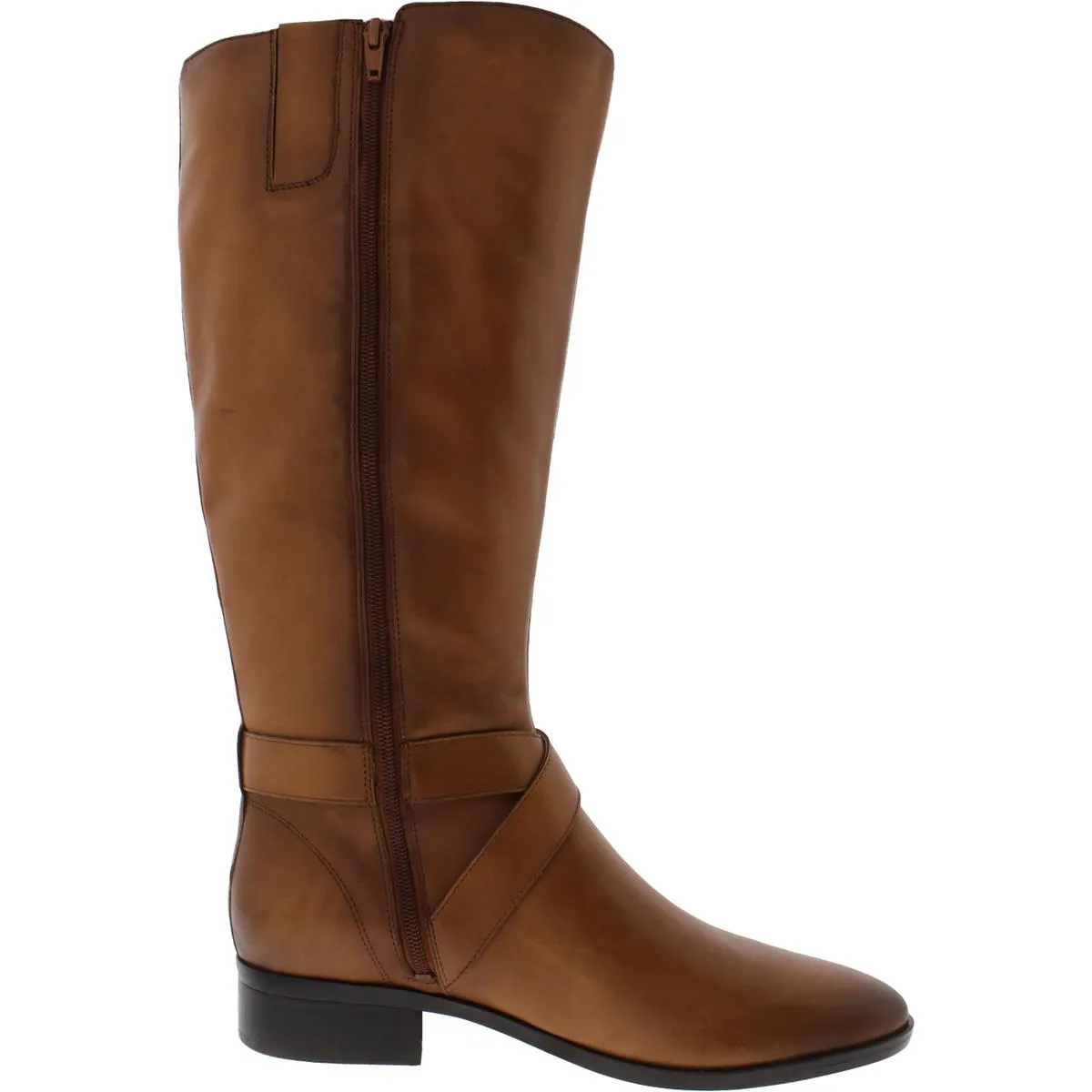 Raisa Womens Leather Knee-High Boots