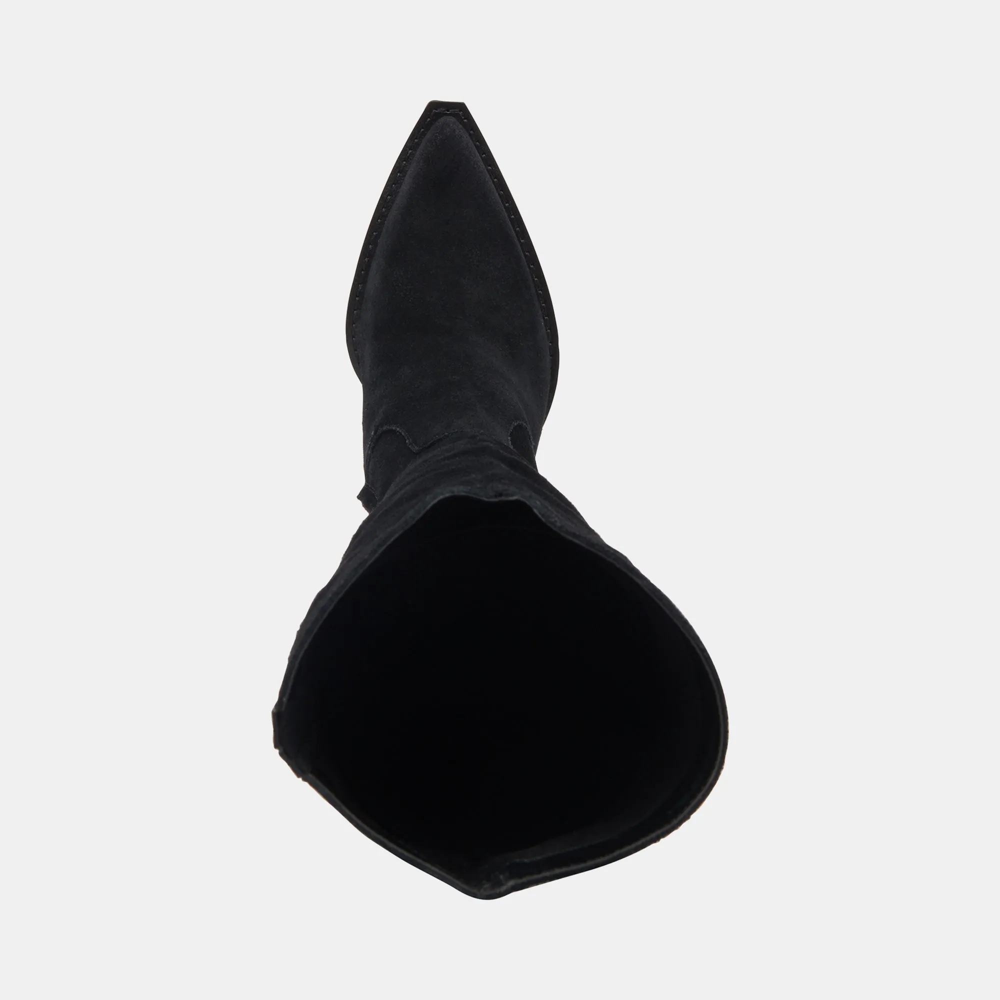 Cowboy Boot Rain Boots RAJ BOOTS ONYX SUEDE