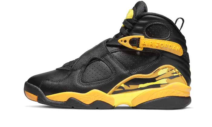 Air Jordan 8 Taxi Yellow Black Sneakers Shoes