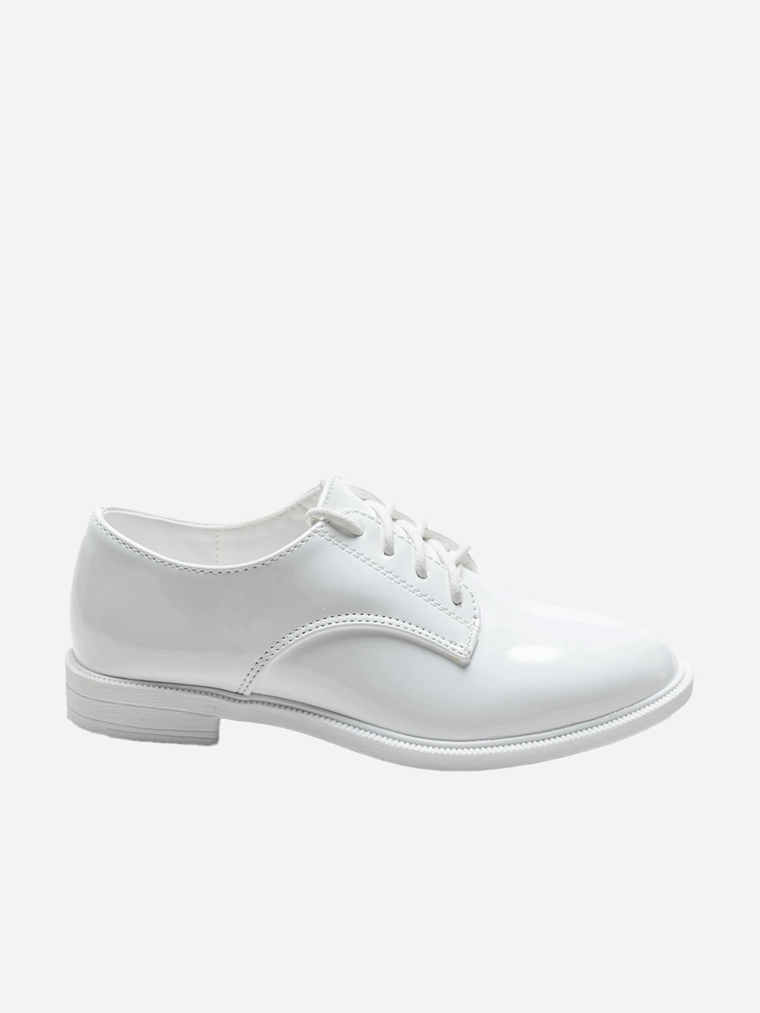 White Oxford Laced Dress Shoes Service Casual Shoes