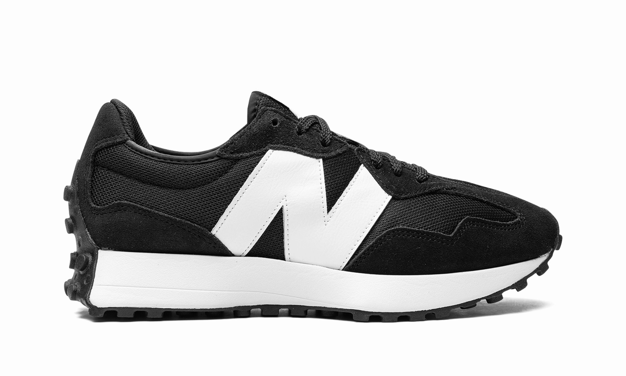 Size Guide New Balance Shoes 327 "Black White"