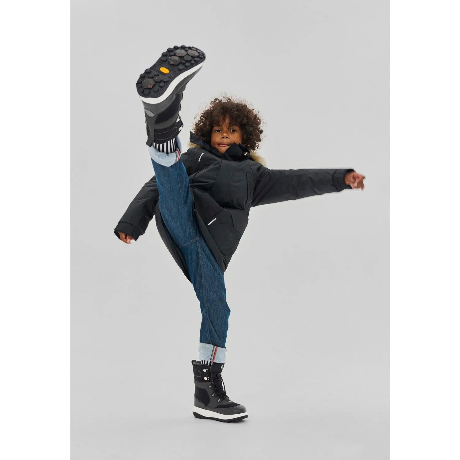 Reima Black Reimatec Boots Laplander 2.0 Wetland Muck Boots