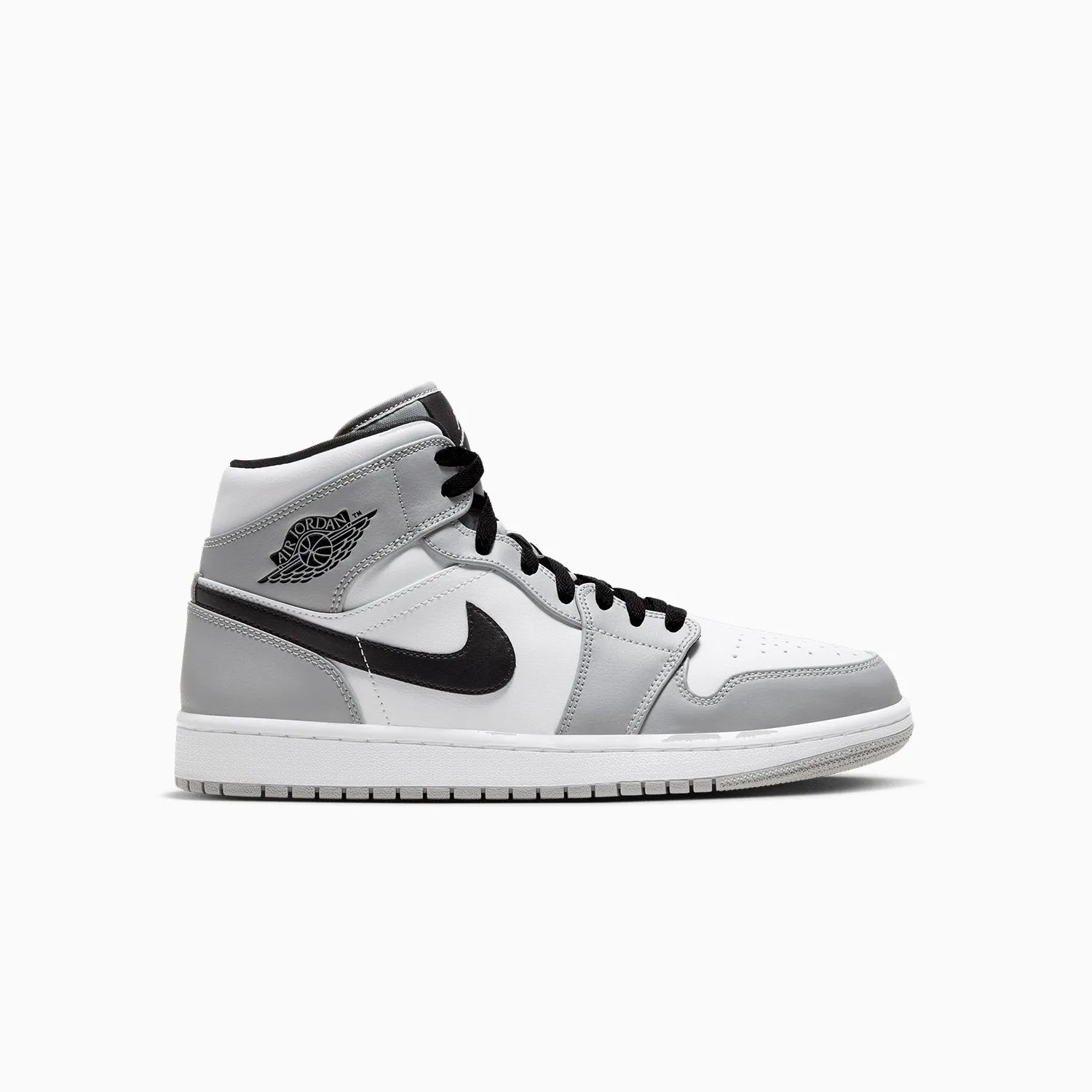 Korean Sneakers Men's Air Jordan 1 Mid "Smoke Grey"