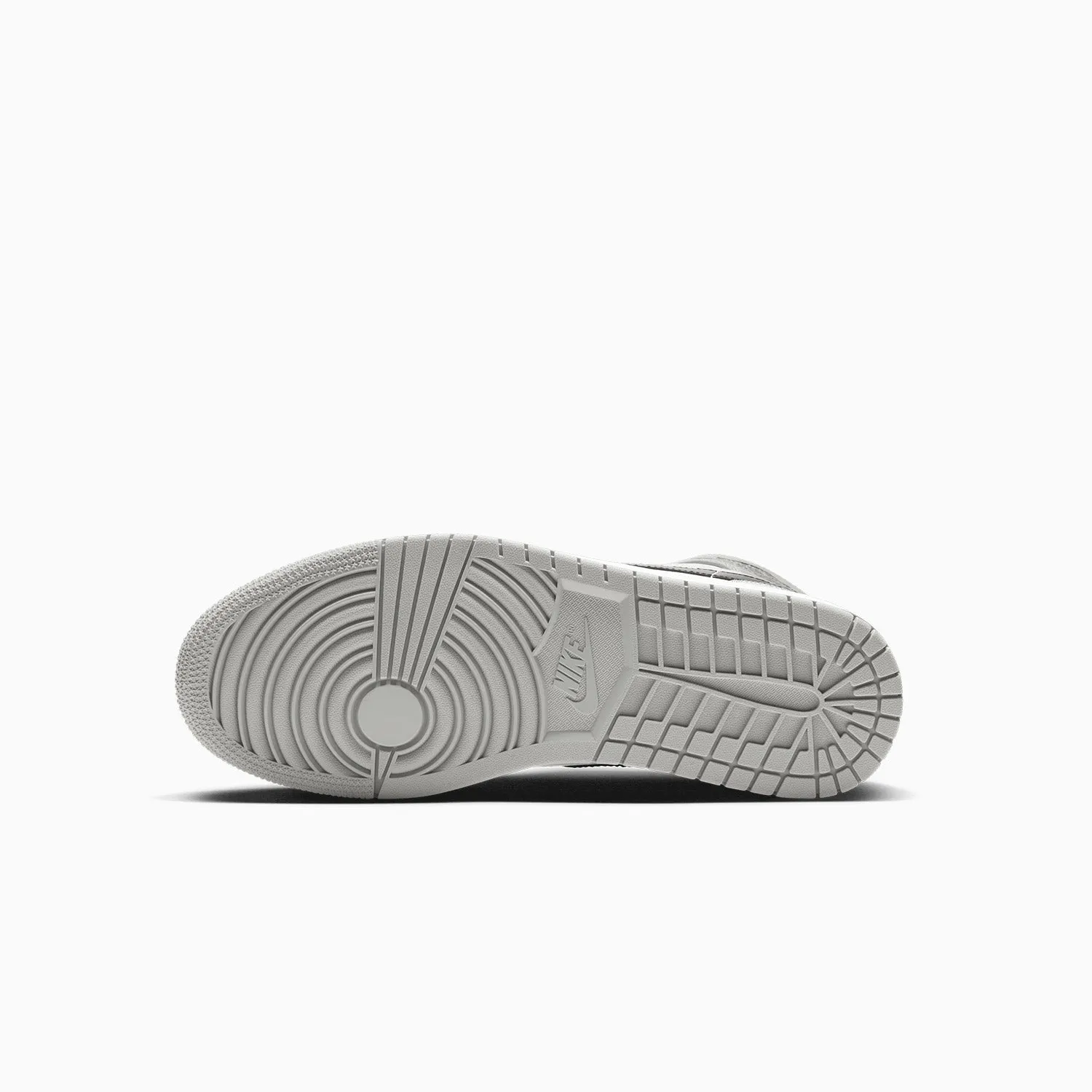 Men's Air Jordan 1 Mid "Smoke Grey" Denim Sneakers