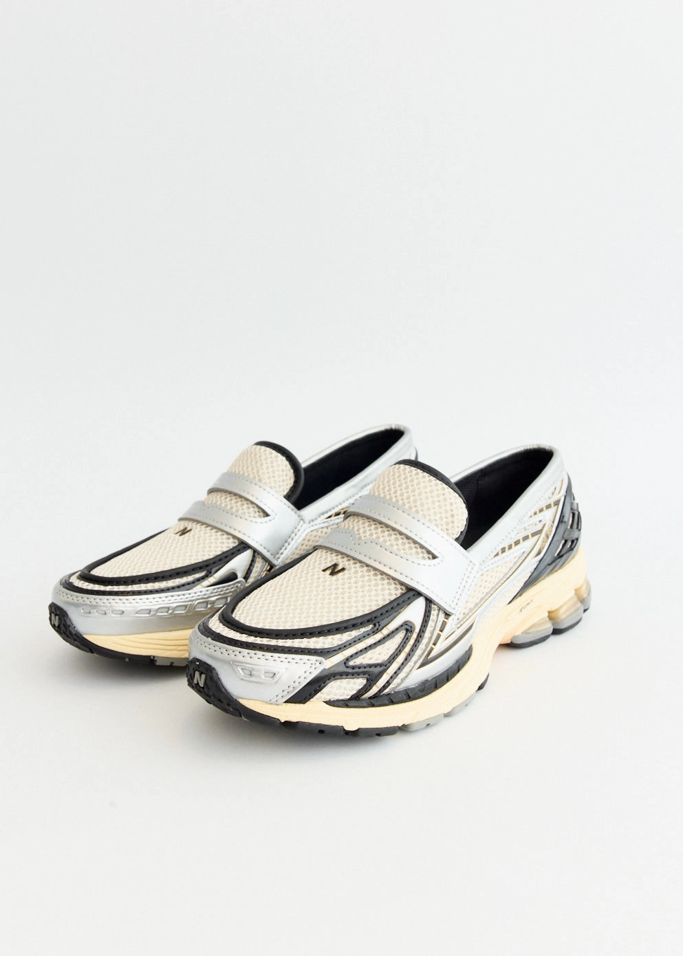 New Balance High 1906L 'Silver Metallic Cream' Loafers