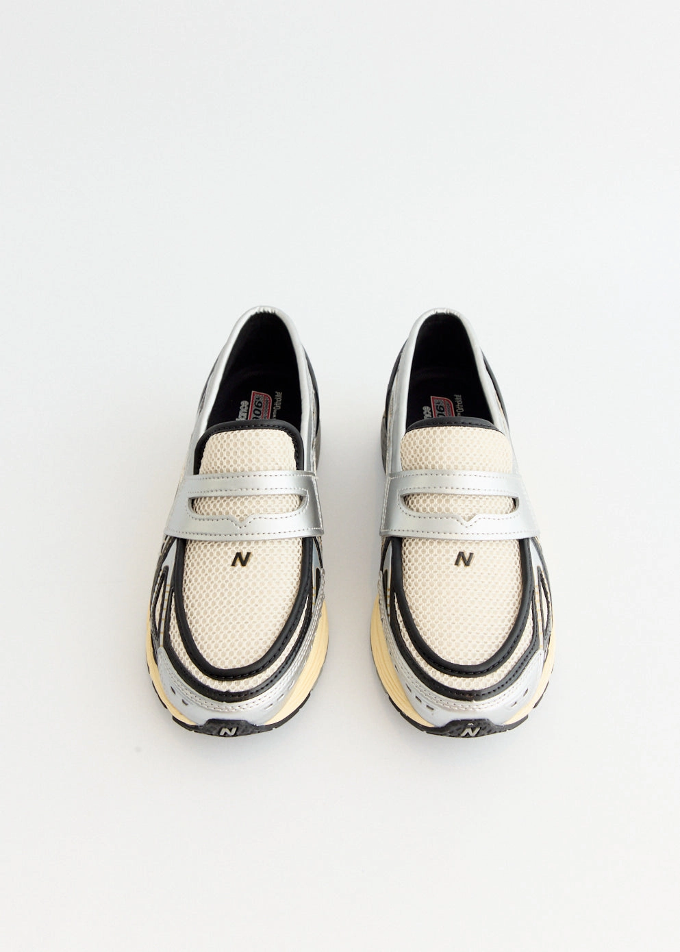 New Balance Shoes 1340 1906L 'Silver Metallic Cream' Loafers