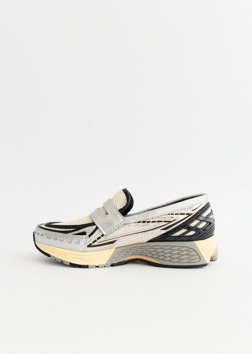 New Balance 2002r Black Cat 1906L 'Silver Metallic Cream' Loafers