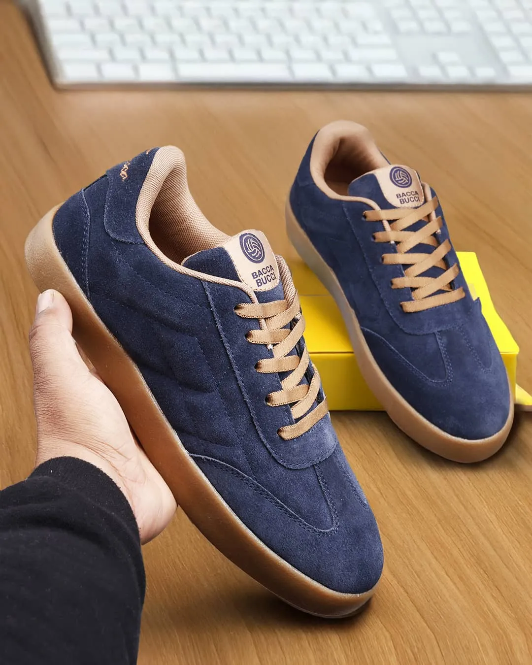 Sneakers Fall Bacca Bucci Fresco  Suede Low-Top Sneakers for the Urban Nomad